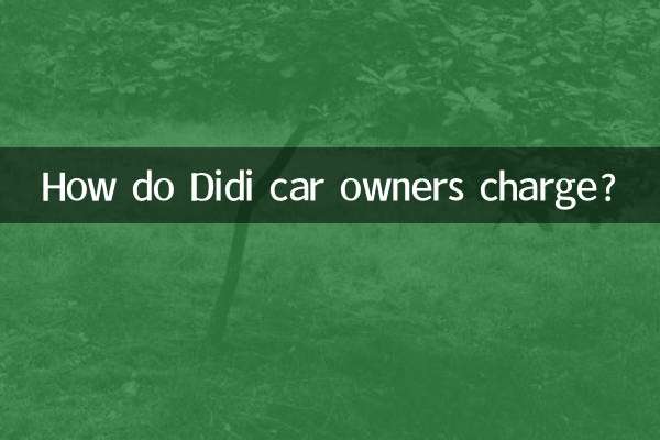 दीदी कार मालिक कैसे शुल्क लेते हैं?