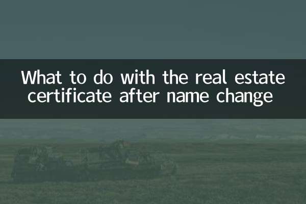 Что делать с свидетельством о недвижимости после смены имени