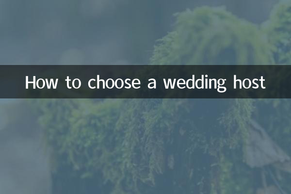 婚礼主持人怎么选