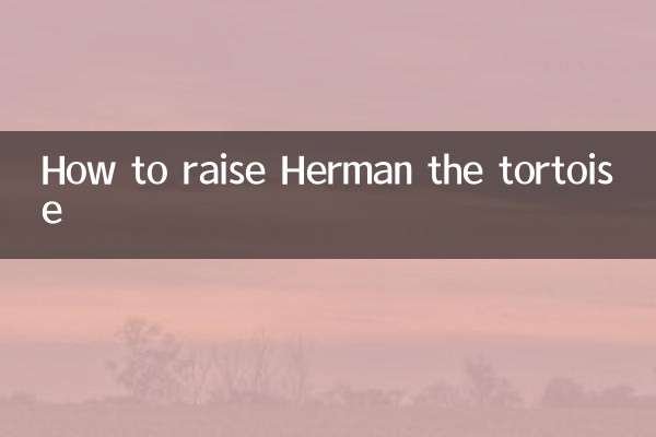 Как вырастить черепаху Германа