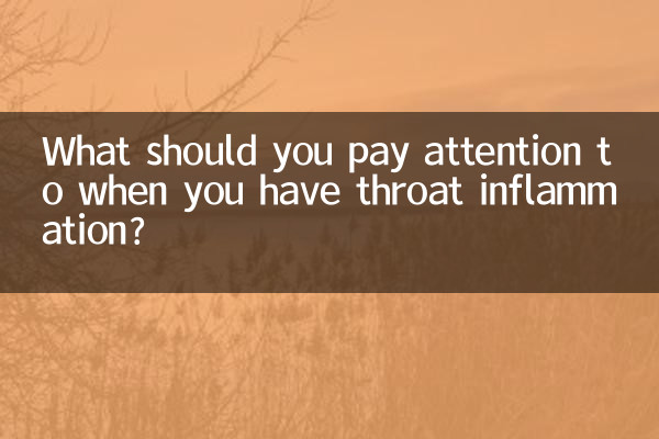 O que você deve prestar atenção quando tiver inflamação na garganta?