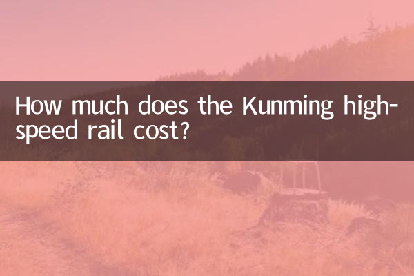 Quanto costa la ferrovia ad alta velocità di Kunming?