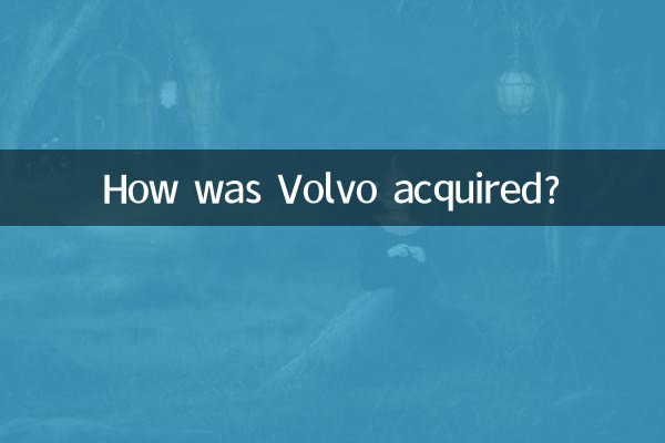 Wie wurde Volvo erworben?