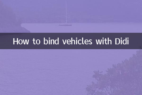 Como vincular veículos com Didi