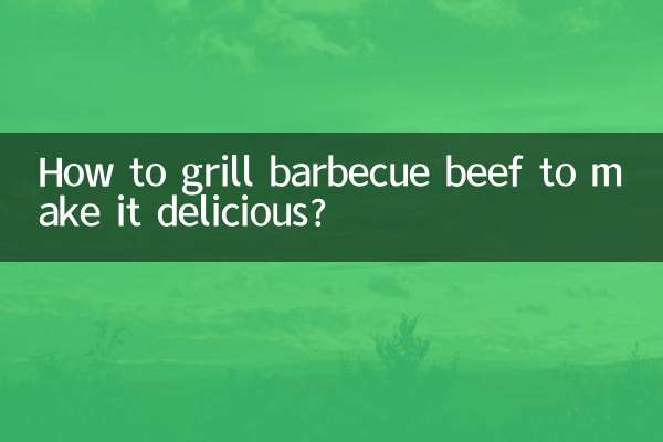 Comment griller du bœuf au barbecue pour le rendre délicieux ?