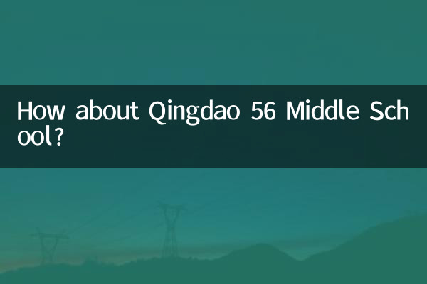 칭다오 56중학교는 어떻습니까?