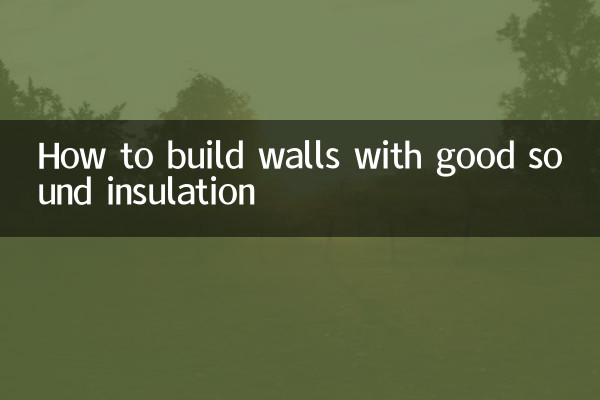 Cómo construir paredes con buen aislamiento acústico
