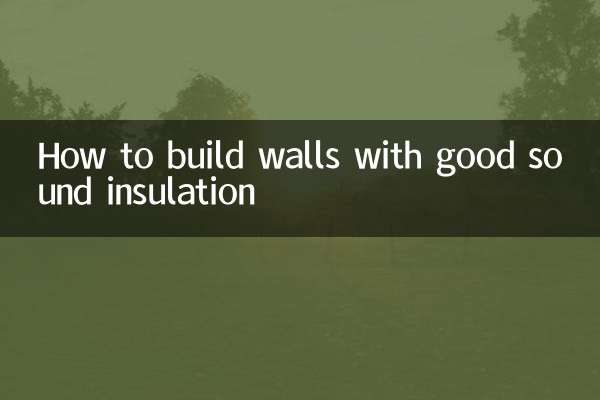 Come costruire pareti con un buon isolamento acustico