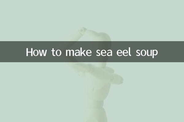 Cómo hacer sopa de anguila