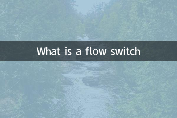 What is a flow switch