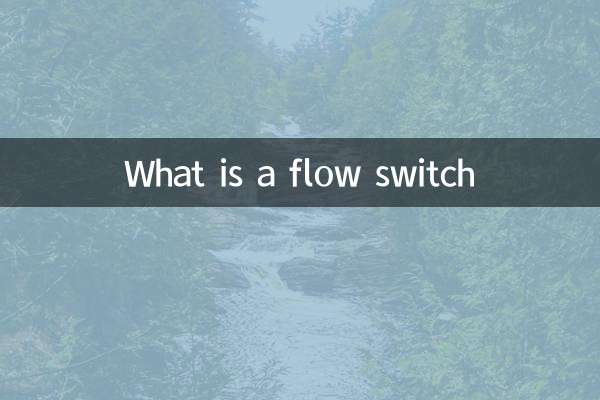 What is a flow switch