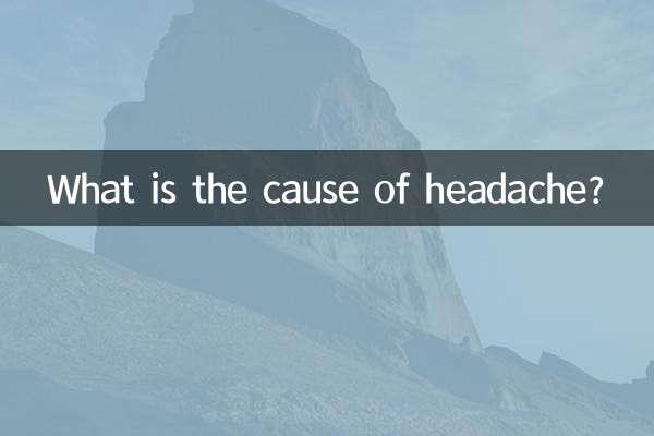 What is the cause of headache?