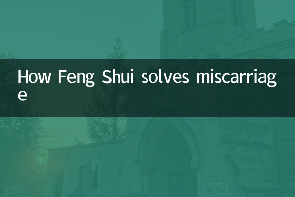 How Feng Shui solves miscarriage