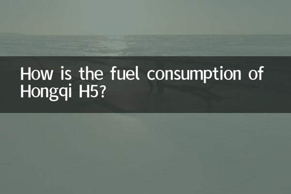 How is the fuel consumption of Hongqi H5?