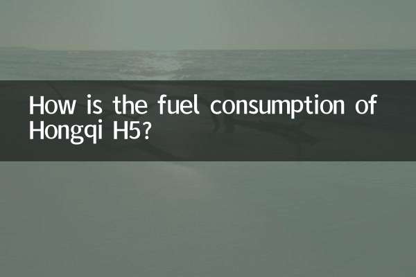 How is the fuel consumption of Hongqi H5?