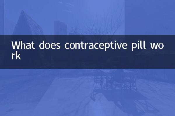 Que fonctionne la pilule contraceptive