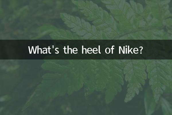 Was ist die Ferse von Nike?
