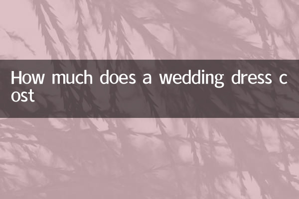 Combien coûte une robe de mariée
