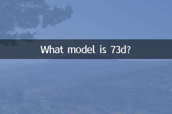 73 ডি কোন মডেল?