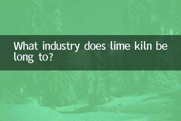What industry does lime kiln belong to?