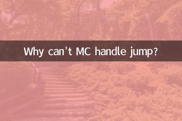 Por que MC não consegue pular?