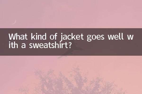 Que tipo de jaqueta combina bem com moletom?