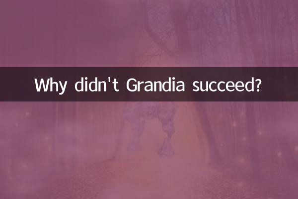 Warum hatte Grandia keinen Erfolg?