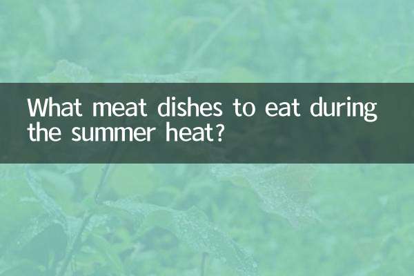Quels plats de viande manger pendant la chaleur estivale ?