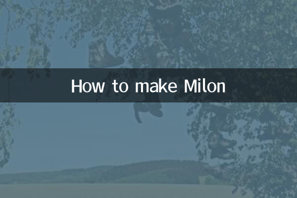 밀론 만드는 법
