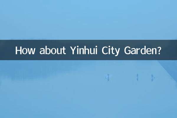 Que diriez-vous du jardin de la ville de Yinhui ?