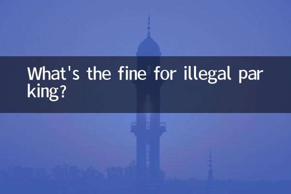 违章停车怎么罚