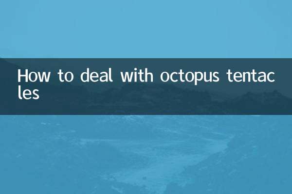 Como lidar com tentáculos de polvo