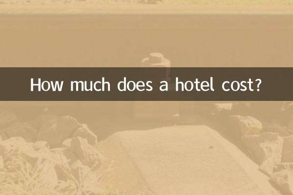 Quanto costa un albergo?