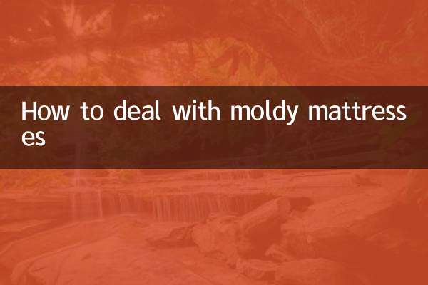 مولڈی گدوں سے نمٹنے کے لئے کیسے