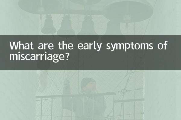 Quais são os primeiros sintomas do aborto espontâneo?