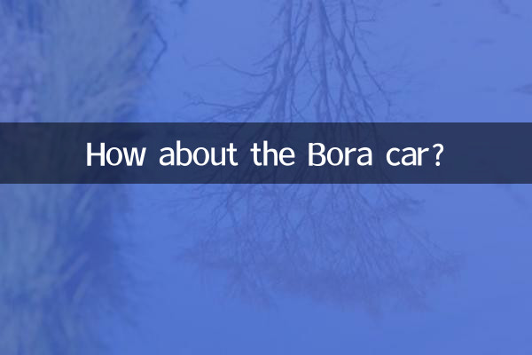 How about the Bora car?