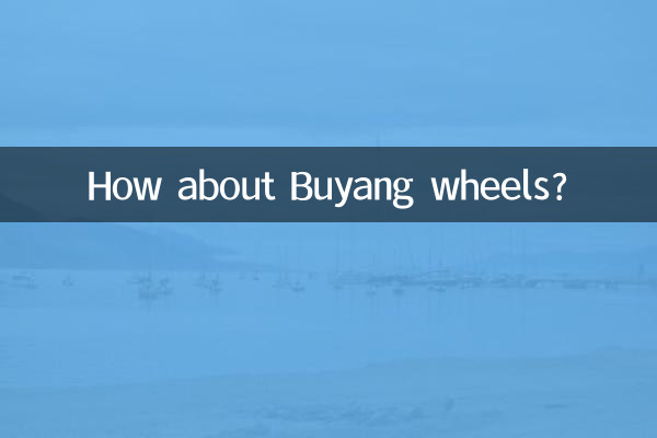 Wie wäre es mit Buyang-Rädern?