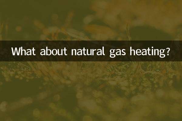 قدرتی گیس حرارتی نظام کے بارے میں کیا خیال ہے؟