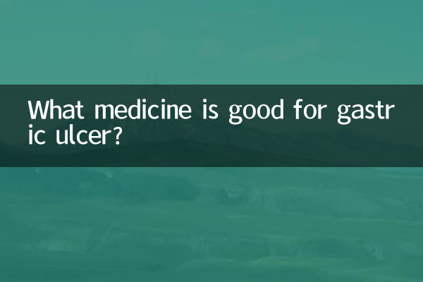 ¿Qué medicamento es bueno para la úlcera gástrica?