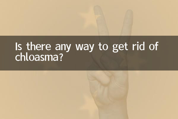 آیا راهی برای خلاص شدن از شر کلواسما وجود دارد؟