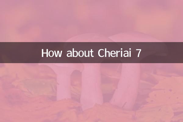 কেমন আছে চেরিয়াই ৭