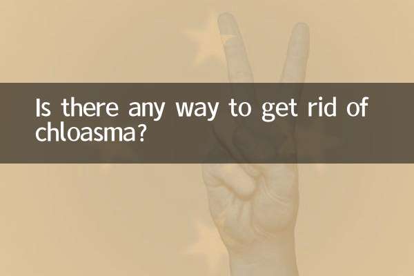 Existe alguma maneira de se livrar do cloasma?