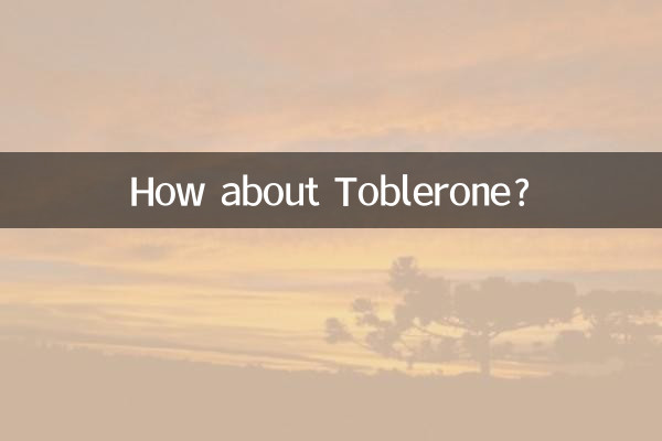 How about Toblerone?
