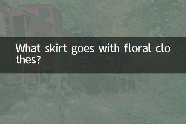 花衣服配什么裙子