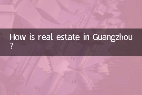 Wie sind Immobilien in Guangzhou?