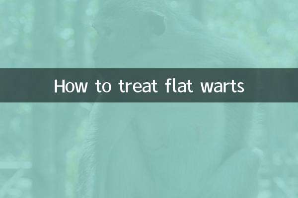 Cómo tratar las verrugas planas