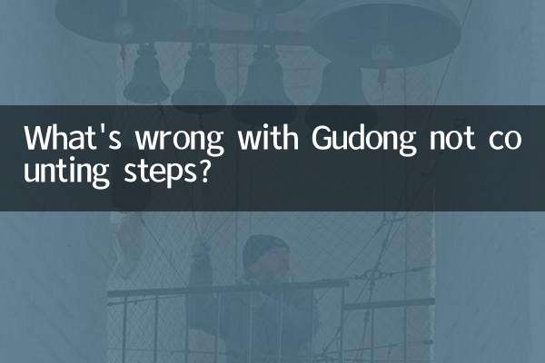 What's wrong with Gudong not counting steps?