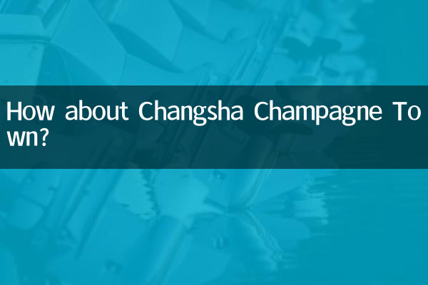 Et la ville de Champagne de Changsha ?