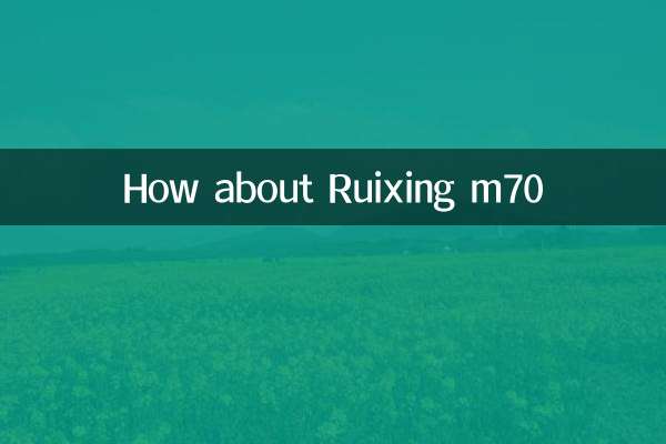 Que diriez-vous du Ruixing m70