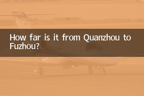 क्वानझोउ से फ़ूज़ौ कितनी दूर है?